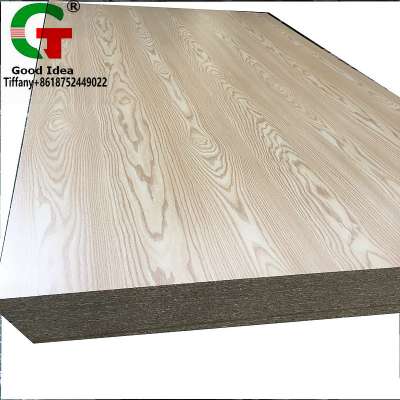 china factory wholesale indoor use 1220*2440*18mm /16mm ASH MELAMINE PARTICLE BOARD CHIPBOARD