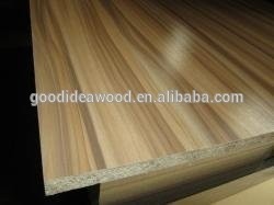 melamine laminated particleboard /particle board with e1, e2 ,mr glue