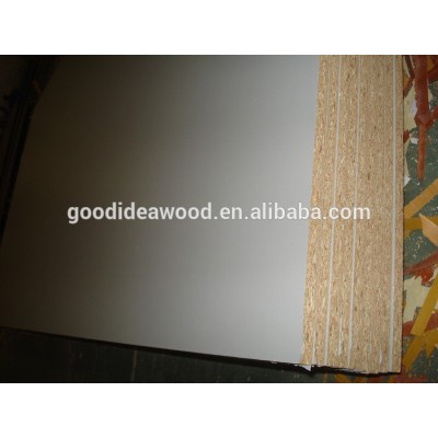 2sides grey color melamine particle board