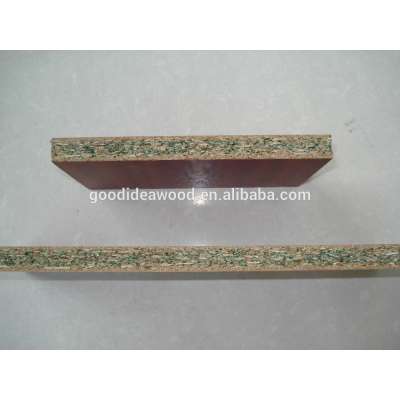 HIGH QUALITY E1/E2 GLUE FRESH POPLAR WOOD CORE MELAMINE PARTICLE/ MFC with green core